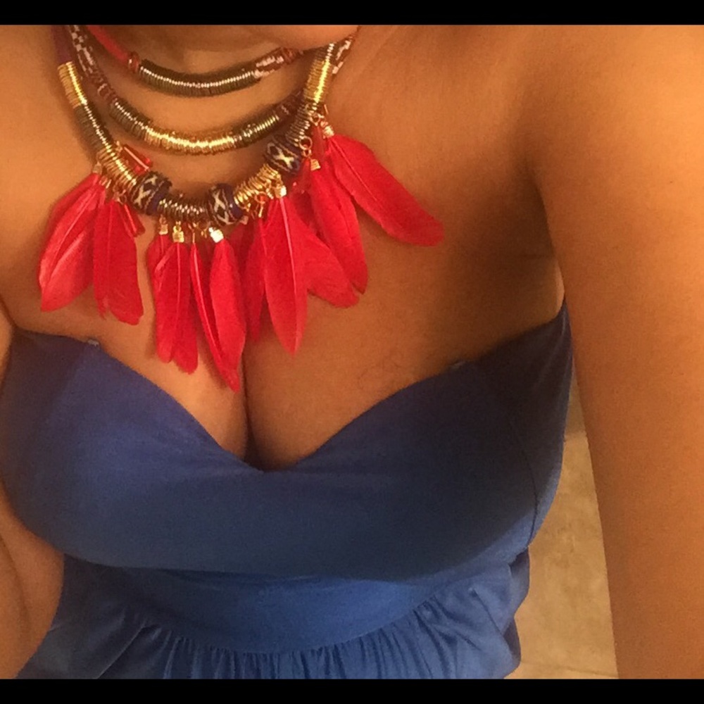 Feather Indie Necklace